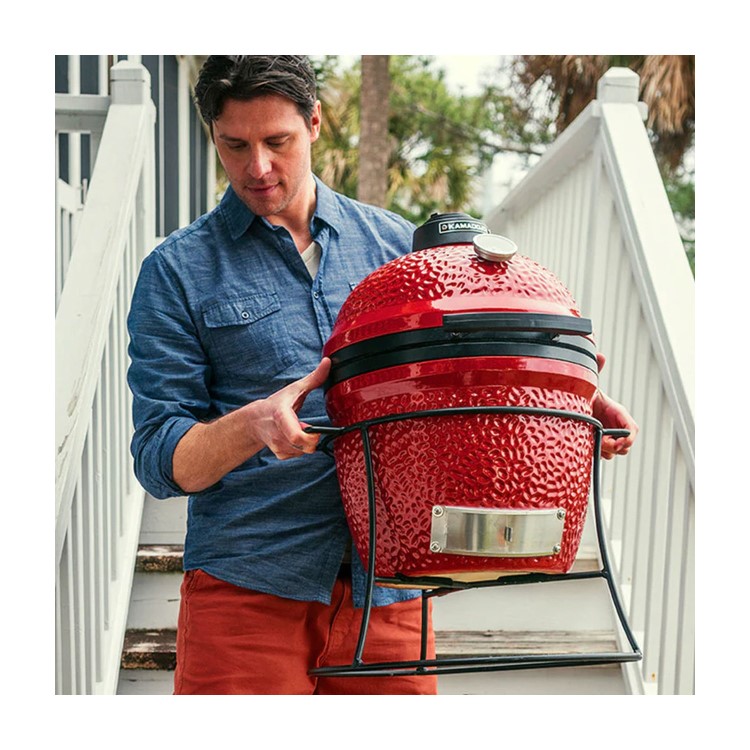Kamado Joe Joe Junior with Cast Iron Stand