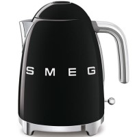 Refurbished Smeg KLF03BLUK 1.7L Retro Black Kettle – Stylish Fast Boil Electric Kettle