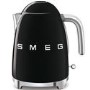 GRADE A1 - Smeg KLF03BLUK Retro Style Kettle - Black