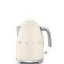 Refurbished Smeg 1.7L Cream Jug Retro Kettle