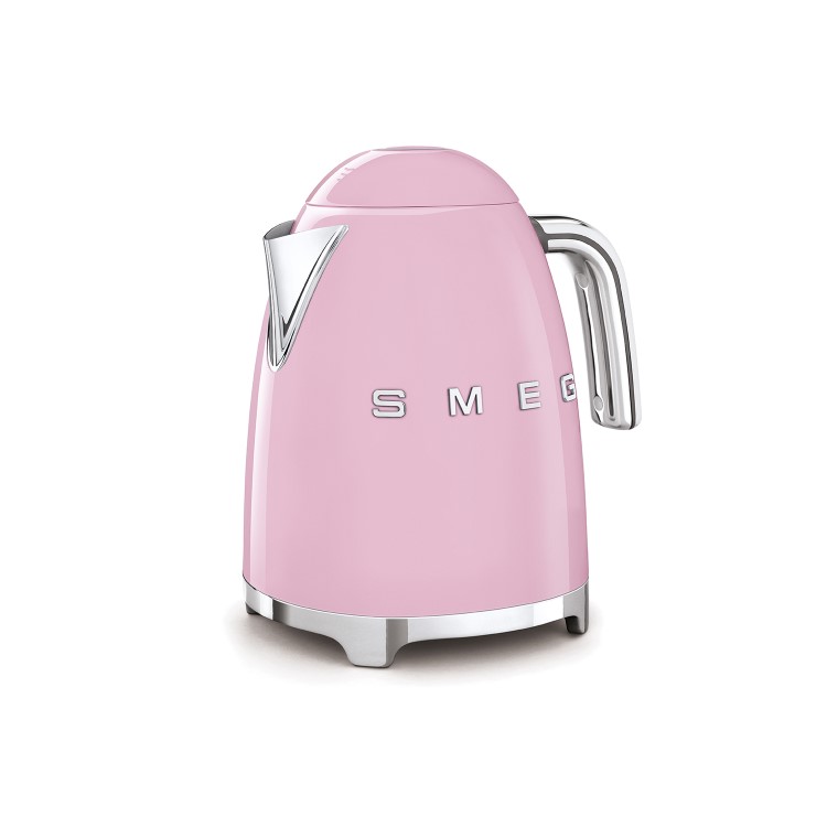Smeg KLF03PKUK 1.7L Retro Pink Kettle – Stylish Fast Boil Electric Kettle