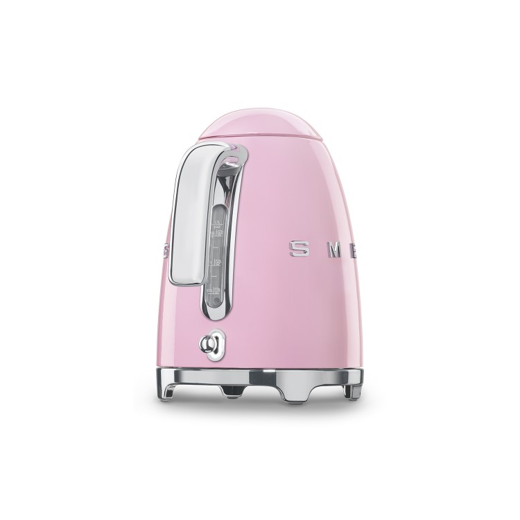 Smeg KLF03PKUK 1.7L Retro Pink Kettle – Stylish Fast Boil Electric Kettle