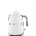 KLF03WHUK Smeg Retro White Kettle 1.7L – Iconic Design Fast Boil Perfect for Modern Kitchens  KLF03WHUK