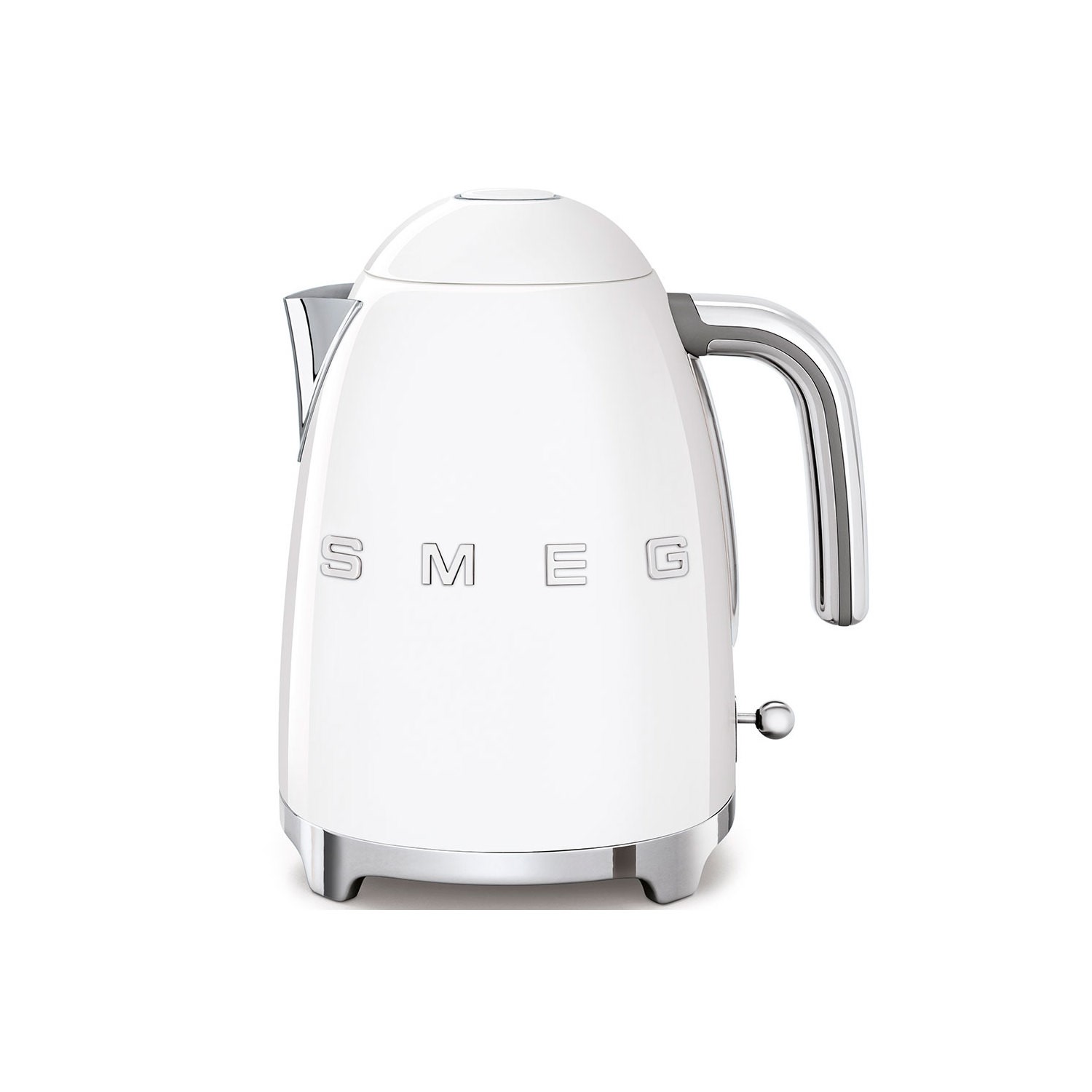 Smeg Retro White Kettle 1.7L Iconic Design Fast Boil Perfect for Modern Kitchens KLF03WHUK