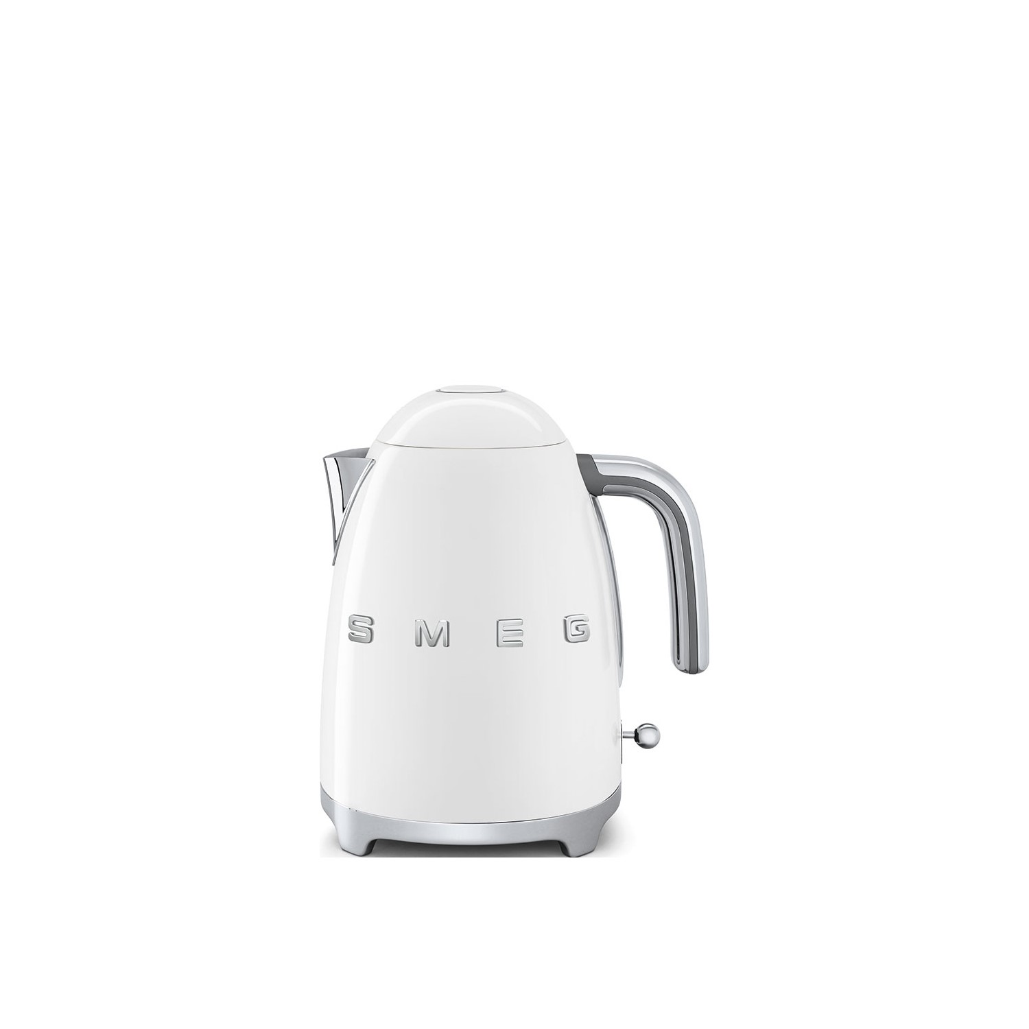 Smeg Retro White Kettle 1.7L Iconic Design Fast Boil Perfect for Modern Kitchens KLF03WHUK Smeg Retro White Kettle 1.7L Iconic Design Fast Boil Perfect for Modern Kitchens KLF03WHUK