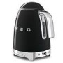 Smeg KLF04BLUK Retro Style Variable Temperature Kettle - Black