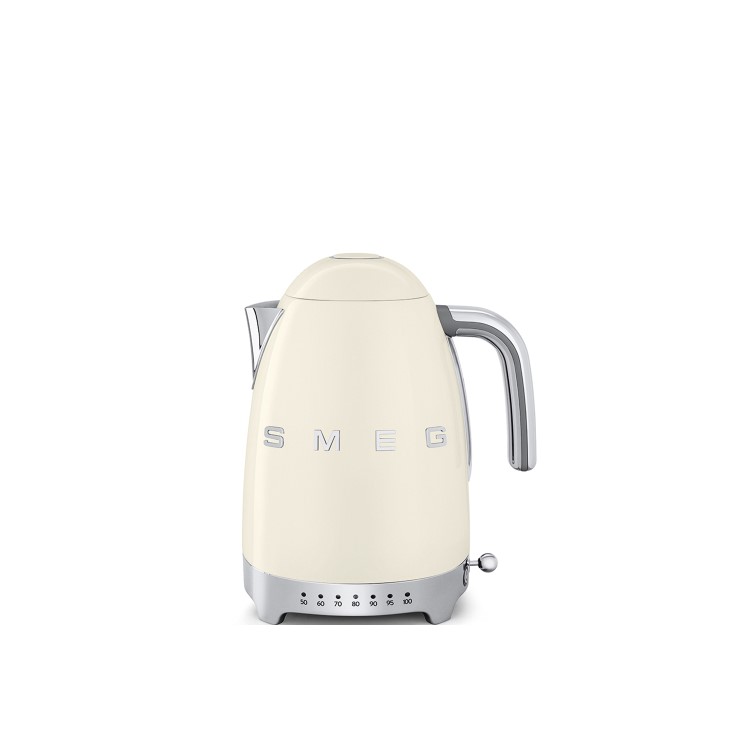 Smeg KLF04CRUK Retro Style Variable Temperature Kettle - Cream