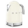 Smeg KLF04CRUK Retro Style Variable Temperature Kettle - Cream