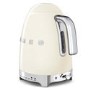 Smeg KLF04CRUK Retro Style Variable Temperature Kettle - Cream
