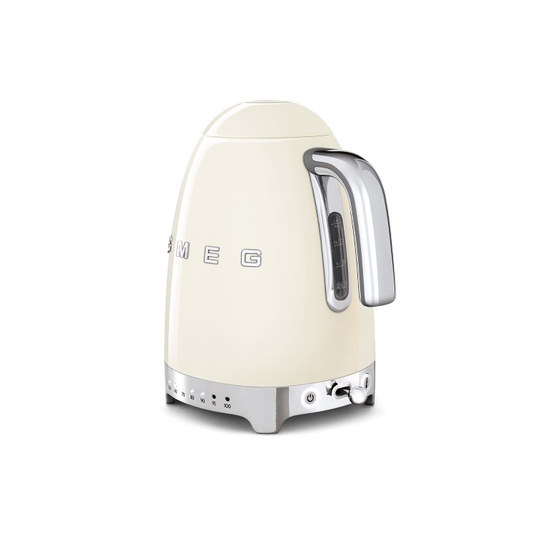 Smeg KLF04CRUK Retro Style Variable Temperature Kettle - Cream