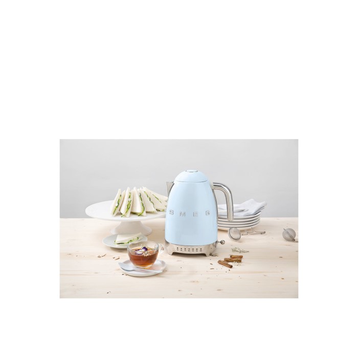 Smeg KLF04PBUK Retro Style Variable Temperature Kettle Pastel Blue