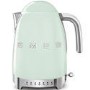 Smeg KLF04PGUK Retro Style Variable Temperature Kettle - Pastel Green