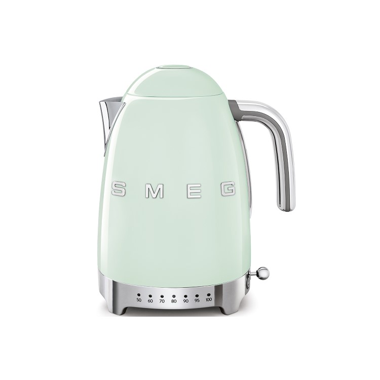 Smeg KLF04PGUK Retro Style Variable Temperature Kettle - Pastel Green