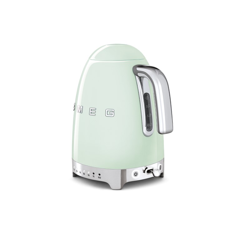 Smeg KLF04PGUK Retro Style Variable Temperature Kettle - Pastel Green