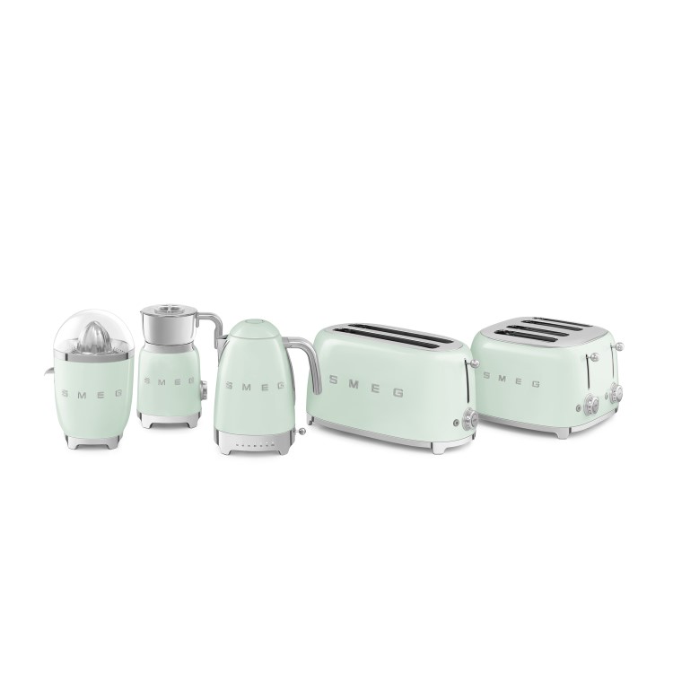 Smeg KLF04PGUK Retro Style Variable Temperature Kettle - Pastel Green
