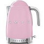 Smeg KLF04PKUK Retro Style Variable Temperature Kettle - Pink