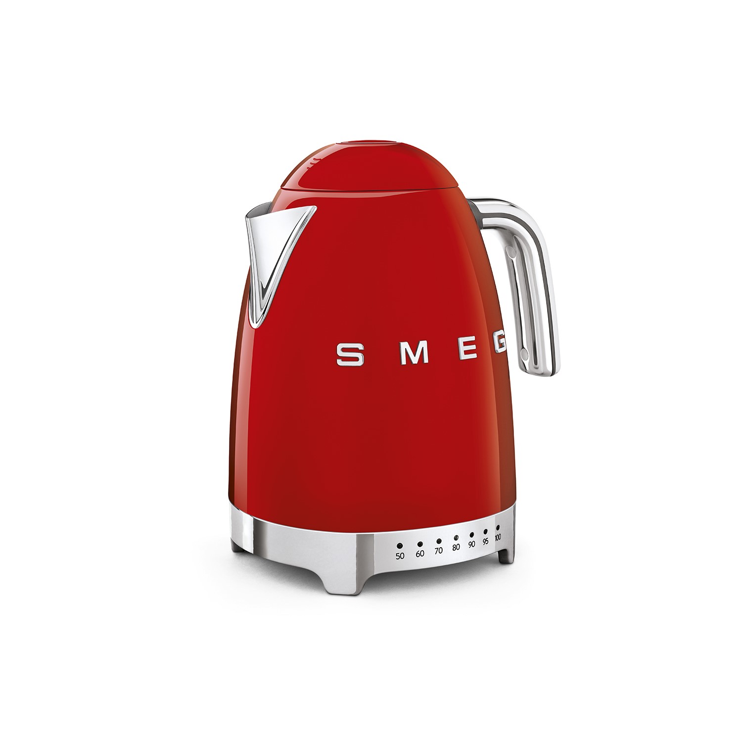 Smeg KLF04RDUK Retro Style Variable Temperature Kettle Red