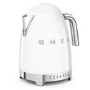 Smeg KLF04WHUK Retro Style Variable Temperature Kettle - White