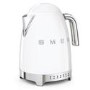 Smeg Retro 50's Style Variable Temperature Kettle - White - KLF04WHUK