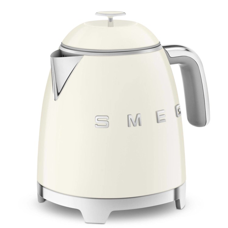 Smeg 50s Style 0.8L Mini Electric Kettle - Cream - KLF05CRUK