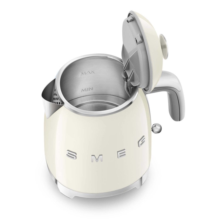 Smeg 50s Style 0.8L Mini Electric Kettle - Cream - KLF05CRUK