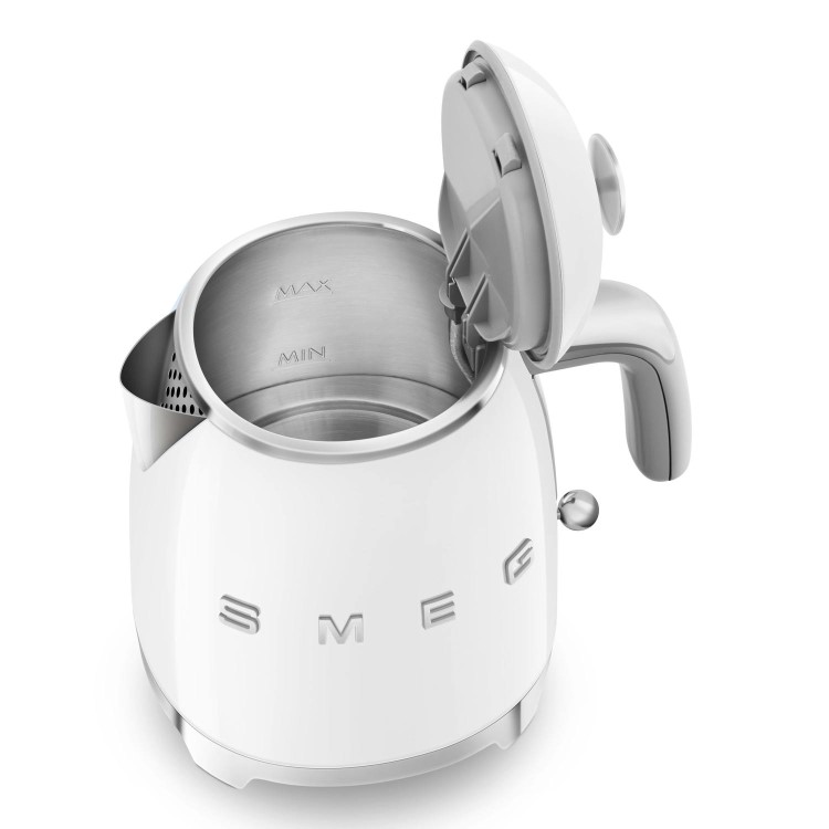 Smeg 50s Style 0.8L Mini Electric Kettle - White - KLF05WHUK 