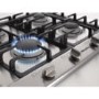 Refurbished Miele KM2010 65cm 4 Burner Gas Hob Stainless Steel