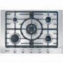 GRADE A2 - Miele KM2032 75cm Five Burner Gas Hob - Stainless Steel