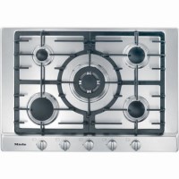 GRADE A2 - Miele KM2032 75cm Five Burner Gas Hob - Stainless Steel