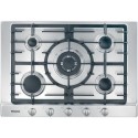 KM2032 Miele 75cm 5 Burner Gas Hob - Stainless Steel