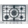 Miele 75cm 5 Burner Gas Hob - Stainless Steel
