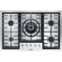 Miele KM2335 KM 2335 77cm Wide Flush Fit 5 Burner Gas Hob - Stainless Steel