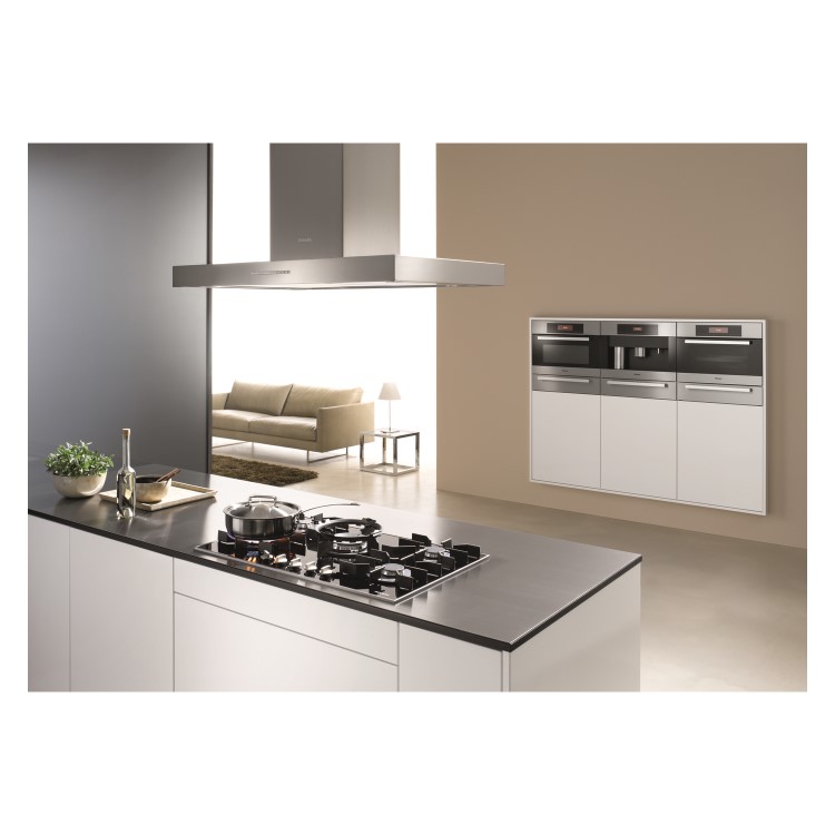 Miele 81cm Gas on Glass 5 Burner Hob - Black