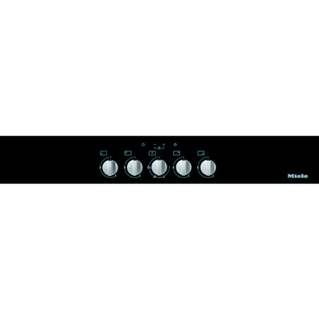 Miele 81cm Gas on Glass 5 Burner Hob - Black