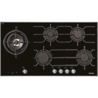 Miele 95cm Gas on Glass 5 Burner Hob - Black