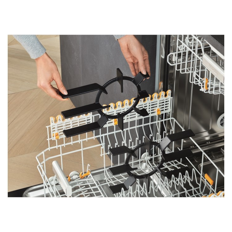 Miele 95cm Gas on Glass 5 Burner Hob - Black