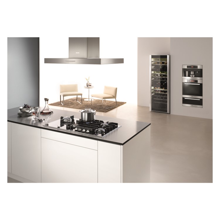 Miele 95cm Gas on Glass 5 Burner Hob - Black
