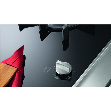 Miele 95cm Gas on Glass 5 Burner Hob - Black
