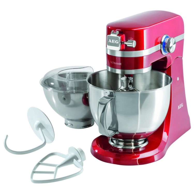 AEG KM4000 1000 Watt Mixer Watermelon Red