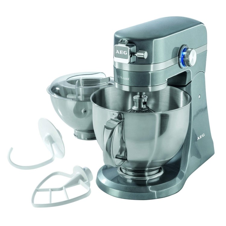 AEG KM4400 1000 Watt Mixer Tungsten Grey