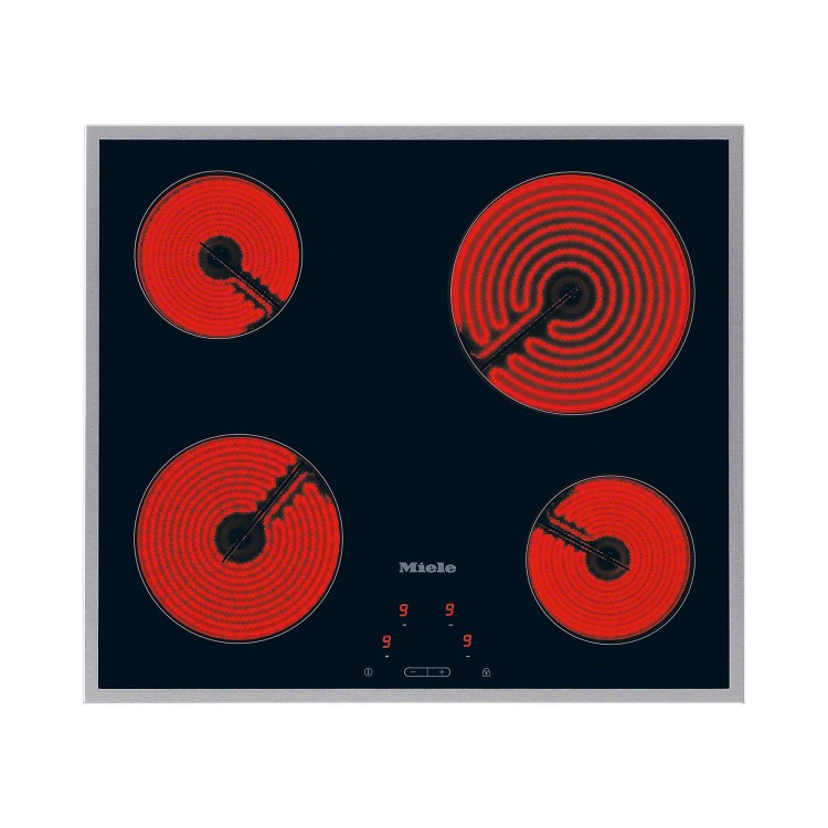 Miele KM5600 57cm Four Zone Touch Control Ceramic Hob Stainless Steel Frame