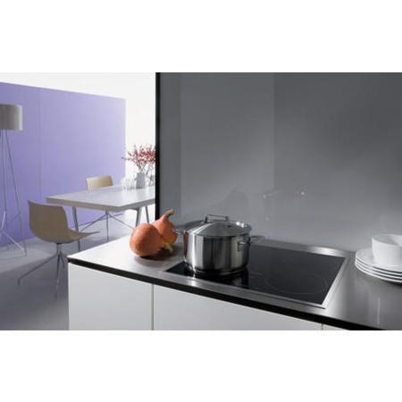 Miele KM6115 57cm 4 Zone Induction Hob with Stainless Steel Trim