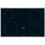 GRADE A1 - Miele KM6118 76.4cm Four Zone Induction Hob Stainless Steel Trim