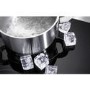 Miele PureLine KM6118 76cm Four Zone Induction Hob with Stainless Steel Trim - Black