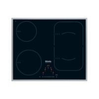 GRADE A3 - Heavy cosmetic damage - Miele KM6322 61.4cm Wide 4 Zone Induction Hob With 2 PowerFlex Zones - Stainless Steel Frame