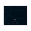 Miele KM6322 61.4cm Wide 4 Zone Induction Hob With 2 PowerFlex Zones - Stainless Steel Frame