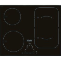 GRADE A1 - As new but box opened - Miele KM6323 62cm Wide 4 Zone Induction Hob With PowerFlex Zones Stainless Steel Trim