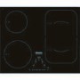 GRADE A1 - As new but box opened - Miele KM6323 62cm Wide 4 Zone Induction Hob With PowerFlex Zones Stainless Steel Trim
