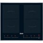 GRADE A1 - Miele KM6328-1 62.6cm Wide 4 Zone Induction Hob With 2 PowerFlex Zones Stainless Steel Frame