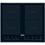 Miele KM6328-1 62.6cm Wide 4 Zone Induction Hob With 2 PowerFlex Zones Stainless Steel Frame